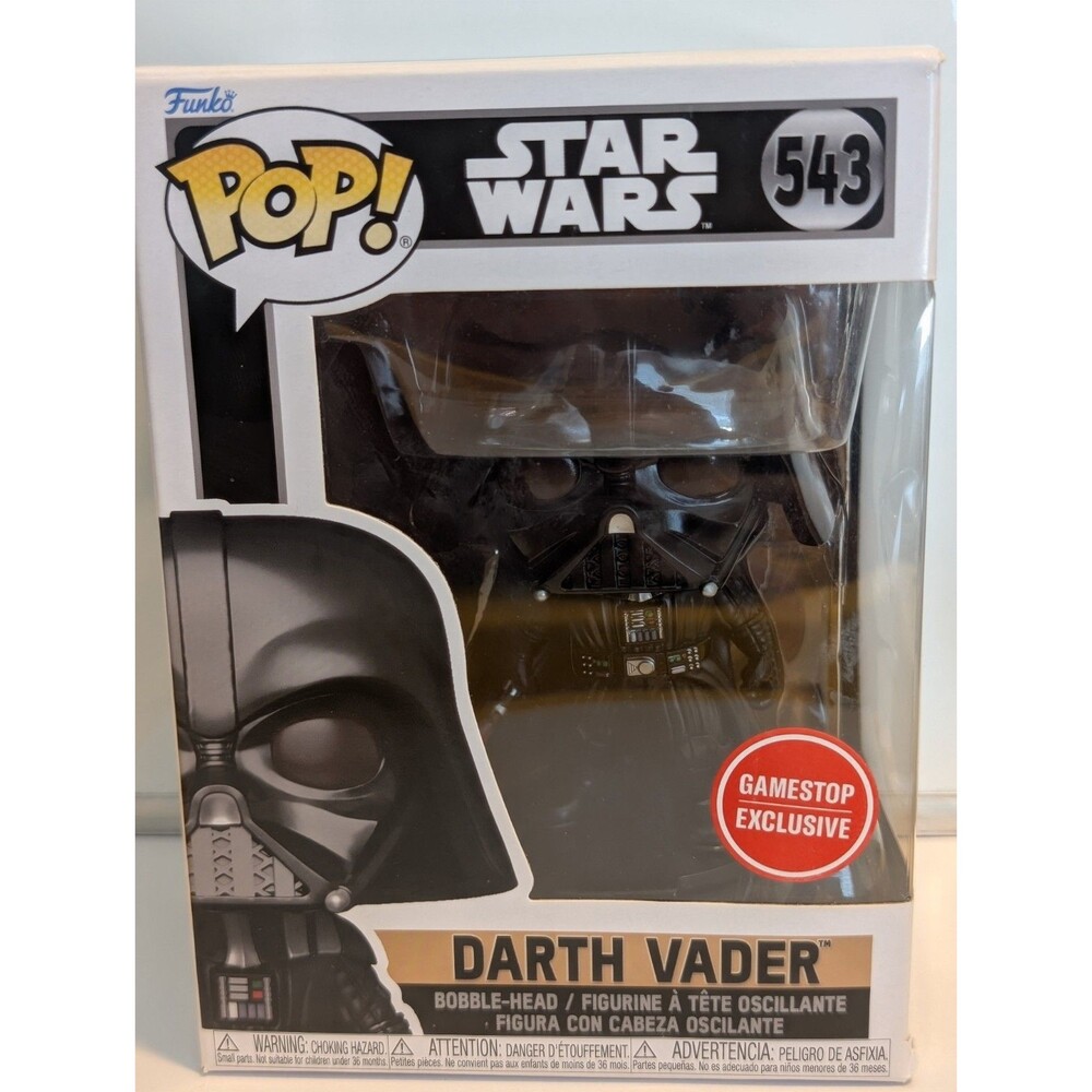 FUNKO POP! STAR WARS DARTH VADER #543 GAMESTOP EXCLUSIVE Vinyl In Hand